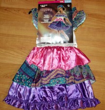 Gypsy Fortune Teller Dress Up Halloween Costume Girls Child Size Small 4-6