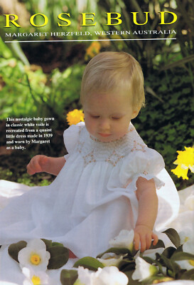 AUSTRALIAN SMOCKING & EMBROIDERY issue 26 pattern attached VGC