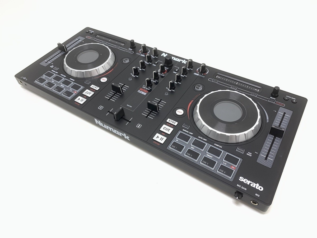 NUMARK MIXTRACK PLATINUM 4 Deck DJ Controller Serato USB
