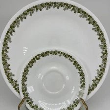 17pc Corelle Dinner Plates Spring Blossom Green Crazy Daisy 6 Dinner 6 Salad +5