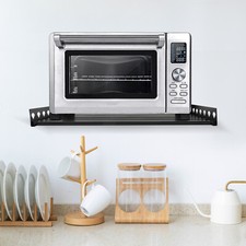 Heavy Duty Wall Mounted Oven Rack Stainless Steel Kitchen Shelf