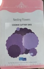 Quickutz Metal Die Nesting Flowers Cookie Cutter Dies 5 Dies