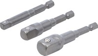 BGS-9685 Adapter-Satz FüR Bohrmaschinen AußEnsechskant Antrieb 6,3 Mm (1/4) Abtr