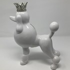Interior Illusions White Poodle with Rhinestone Tiara Bank — photo 3