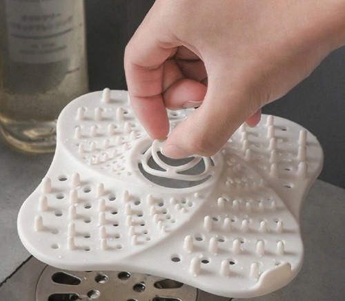 Shower Bath Hair Trap Stopper – Floor Drain & Sink Strainer Plug Waste Catcher - Picture 19 of 41