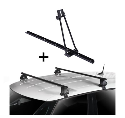 Fahrradträger ORION + Dachträger VDP EVO Stahl für für Audi Q2 (GA) 5 Türer ab 2