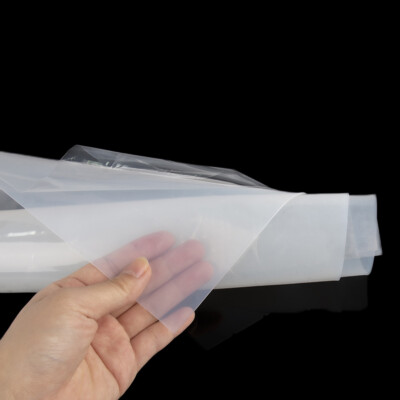 Transparentes Silikonkautschukblatt – 500x500 / 500x1000 Mm, 0,1–1 Mm Dick, Hitzebeständig, Flexibel & Vielseitig