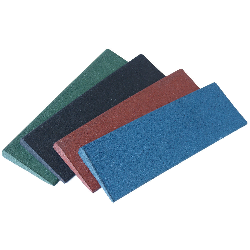 Rubber-Cal "Eco-Sport" 1-inch Interlocking Flooring Tiles