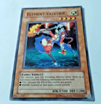 Yu-Gi-Oh Element Valkyrie Flaming Eternity FET-EN010 Unlimited