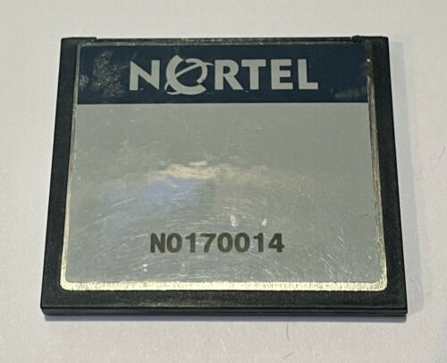 Avaya Nortel N0170014 Blank 2GB Compact Flash Card for CS1000 NORBELLCF2GM2PU - Afbeelding 1 van 2