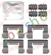BRAKE PAD FITTING KIT REAR FRONT FITS VOLVO XC40 15-ELECTRIC 1017-