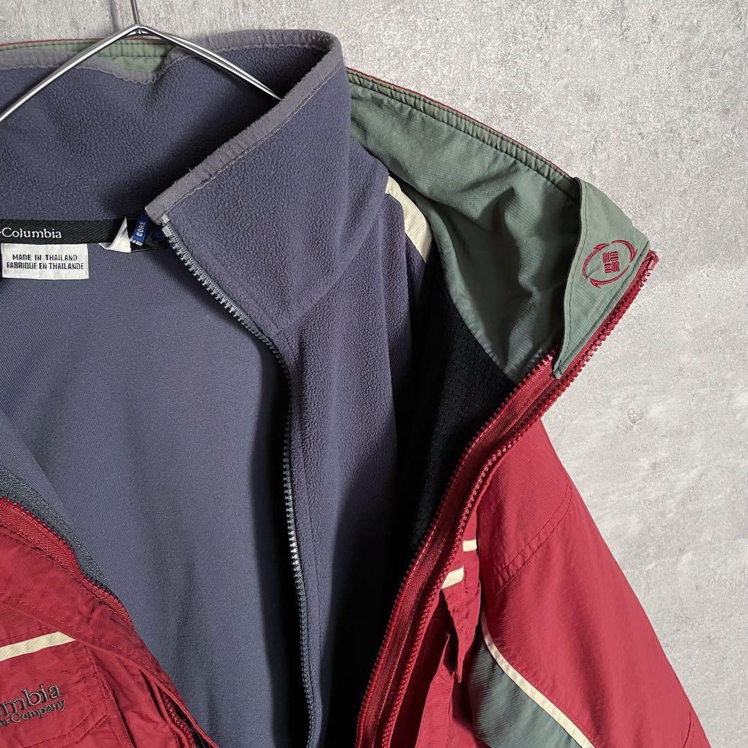 Rare 90s Vintage Old Columbia Mountain Jacket 3way Heavy Rare 90s Vintage Old Columbia Mountain Jacket 3way Heavy