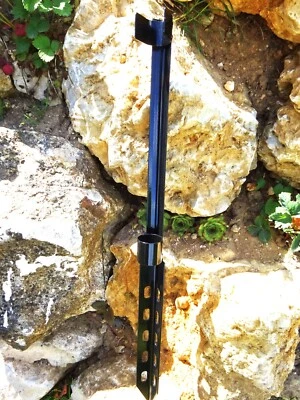 DELPHIN Wels Rutenständer Waller Rutenhalter Extreme Brandungsrutenhalter Cat Black