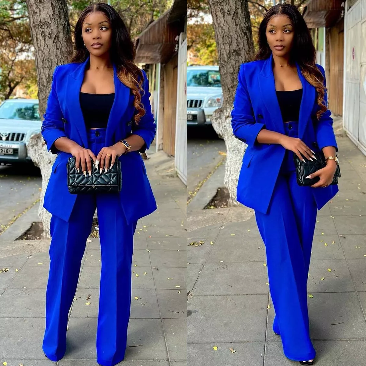Blue suit store jacket womens
