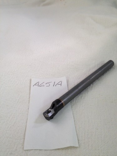 NEW 5/16" CARBIDE BORING BAR C05-SCLCR-2 W/ 10 ISCAR CCGT 2-1-AS INSERTS (A651a) - Picture 6 of 7