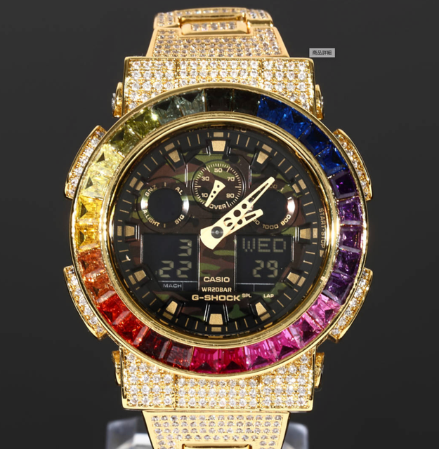 g shock ga 100 gold