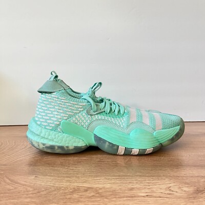 Adidas Trae Young 2 Mint Green Athletic Basketball Sneakers Men\'s Size US 8 Adidas Trae Young 2 Athletic Basketball Shoes Mint Green  main image 3