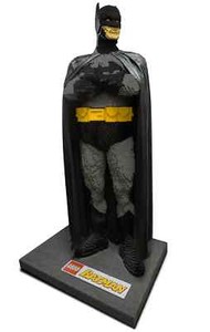 batman lego statue