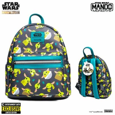 Loungefly Baby Yoda Backpack Bag Mandalorian The Child Grogu - Main Image