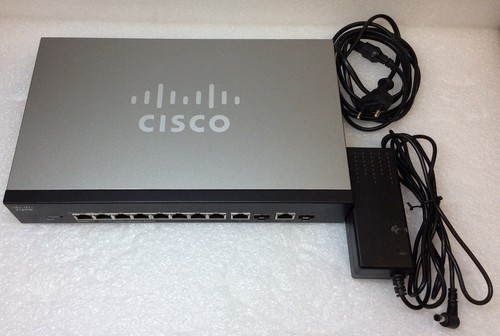 Cisco SG300-10 , 10-Port Gigabit Managed Switch Small Business