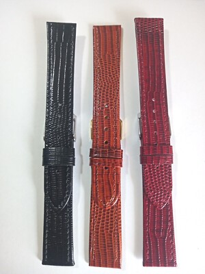 Cinturino Pelle Lucertola 18mm - Foto 6