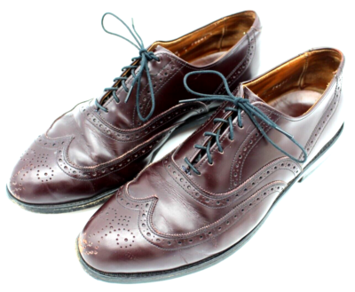 Allen Edmonds Chester Size 8.5 D Burgundy Leather Oxford  display picture 2