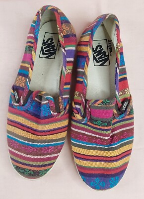 Vans Multicolor Loafers & Slip-Ons VANS Multi Color Checkered Slip On Women main image 2