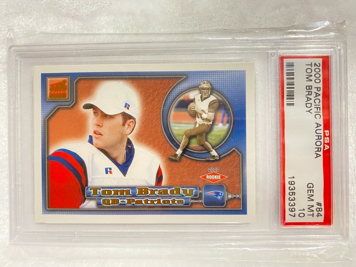 2000 pacific tom brady ルーキーカード　999枚限定 2000 Pacific Tom Brady Rookie Card /999! - YouTube