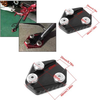 Kickstand Seitenständer Ständerplatte Für 2013-2015 HONDA Grom MSX 125 Schwarz