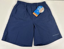Columbia PFG Backcast III 8  Omni-Shade Drawstring Water Shorts Blue Men  s Small