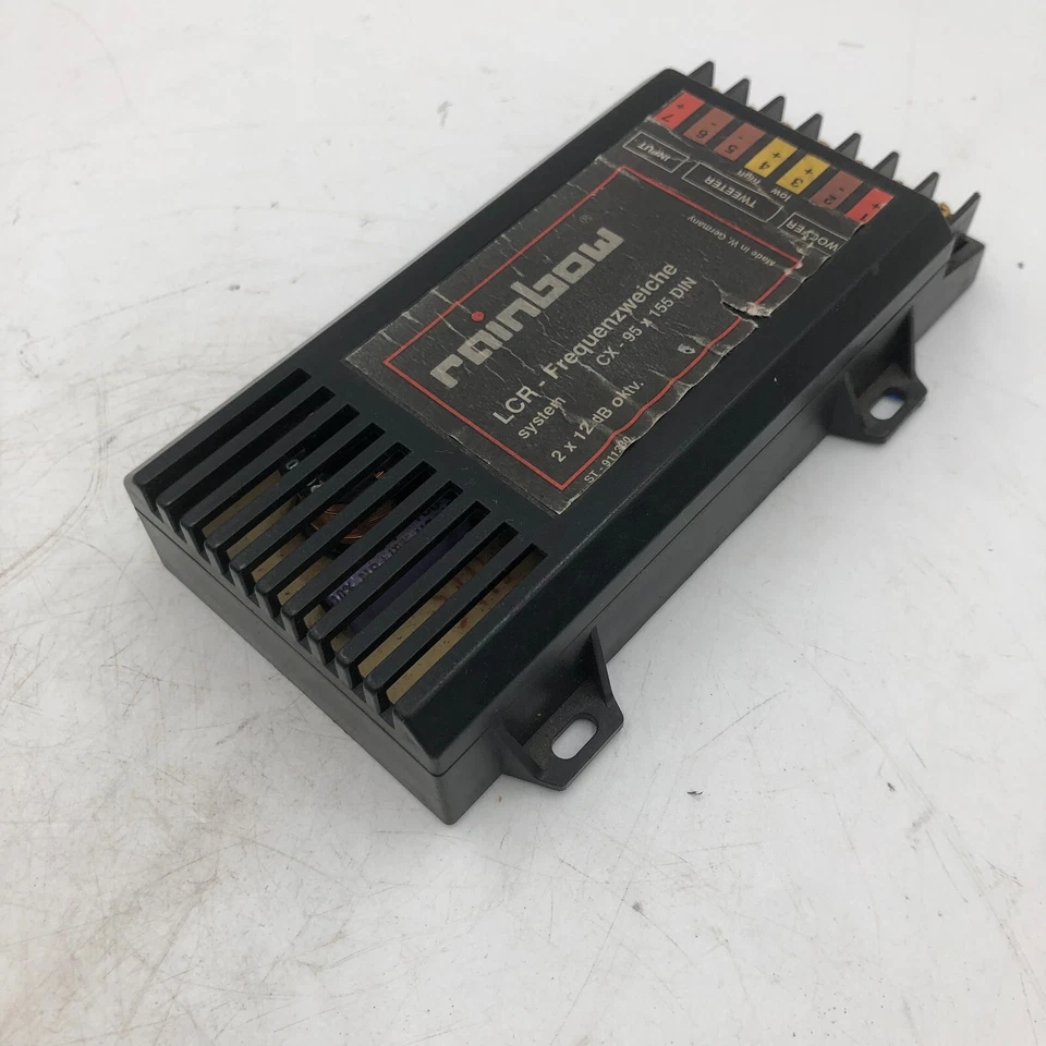 Genuine RAINBOW LCR Crossover CX-95 x 155 DIN / 2 x 12 dB Octv. vintage car - Image 3 of 4