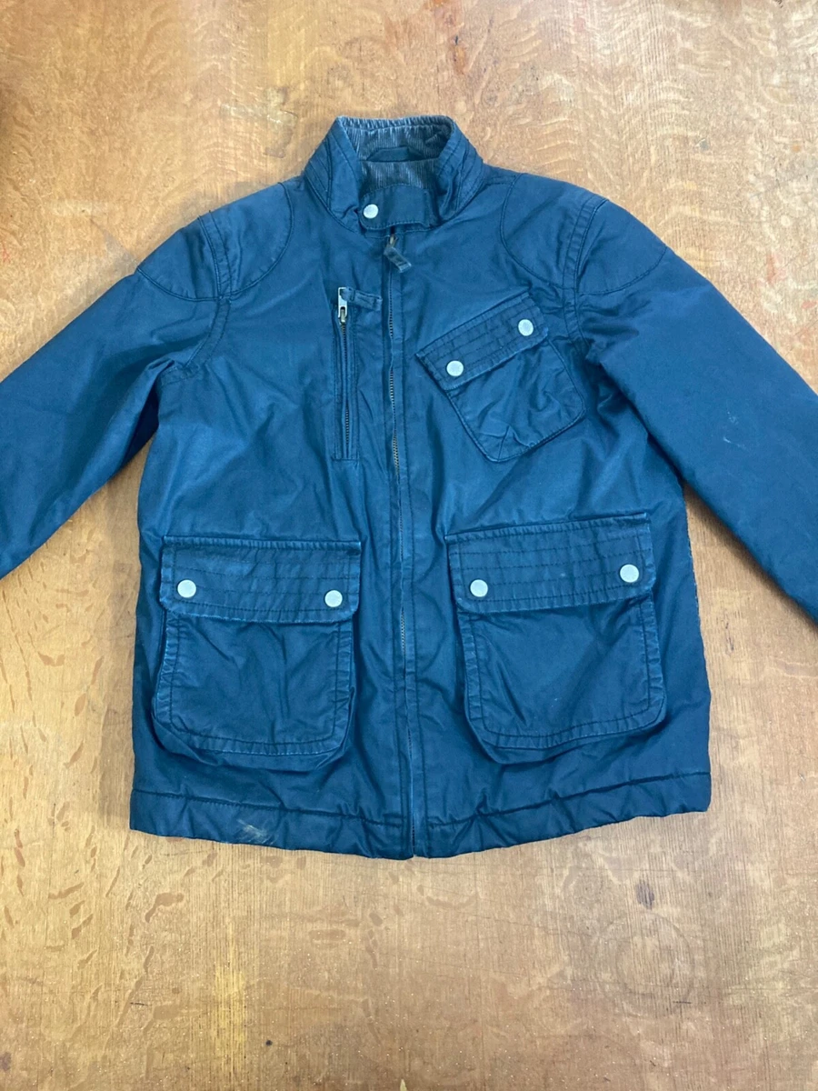Boys hot sale waxed jacket