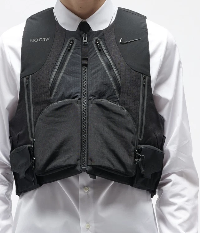 Nike × Drake DILIGENT TECH VEST Tactical Black NOCTA