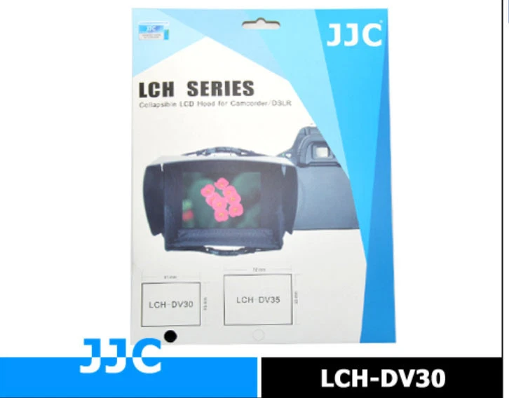CAPUCHA LCH-DV30 LCD Plegable Para Canon XF300 XF105 XF100 XA25 XA20 XA10 T7I T8I Foto 3 de 4