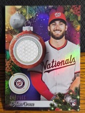 2025 Topps Holiday - Relics Dylan Crews #PR-DC (MEM, RC)