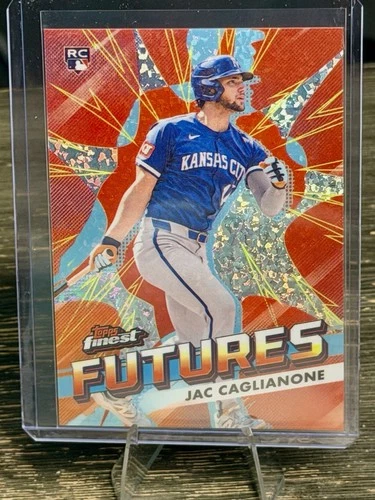 2026 Topps Finest Jac Caglianone Red Mini Diamond (RAW)