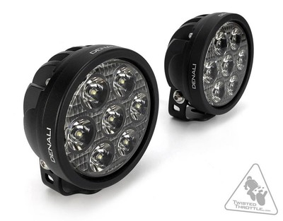 Denali D7 TriOptic LED Licht Kit schwarz RIEJU MARATHON 125 PRO 2009 - 2022