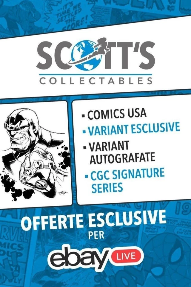 🔥 Comics USA | Collector's Live Drop:  Variant e CGC | MARVEL, DC & altro!