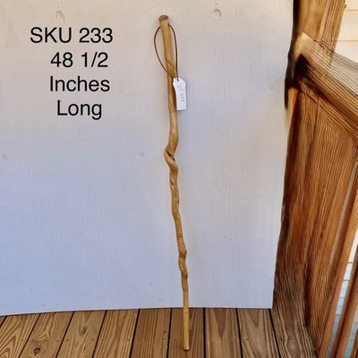 48 1/2 Wood Walking Hiking  Stick 