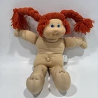 1978-1982 Cabbage Patch Kids Red Hair, Blue Eyes Signed Girl Doll No Clothes