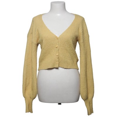 Glassons, Strickjacke, Damen, Größe: M, Gelb, Elasthan/Recyceltes Polyester #csS