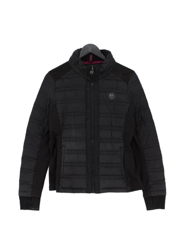 Cappotto donna Michael Kors M nero 100% poliestere puffer jacket