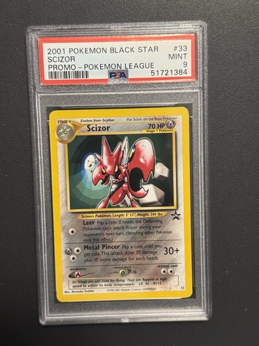 Scizor graded PSA 9 for sale on eBay