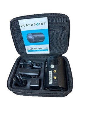 Flashpoint Flash XPLOR 100 Pro TTL R2 Monolight, Black, 100w 2.4G TTL Portable