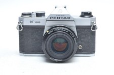 Pentax Asahi K1000 35mm SLR Film Camera W/SMC M 50mm 1.7 Lens