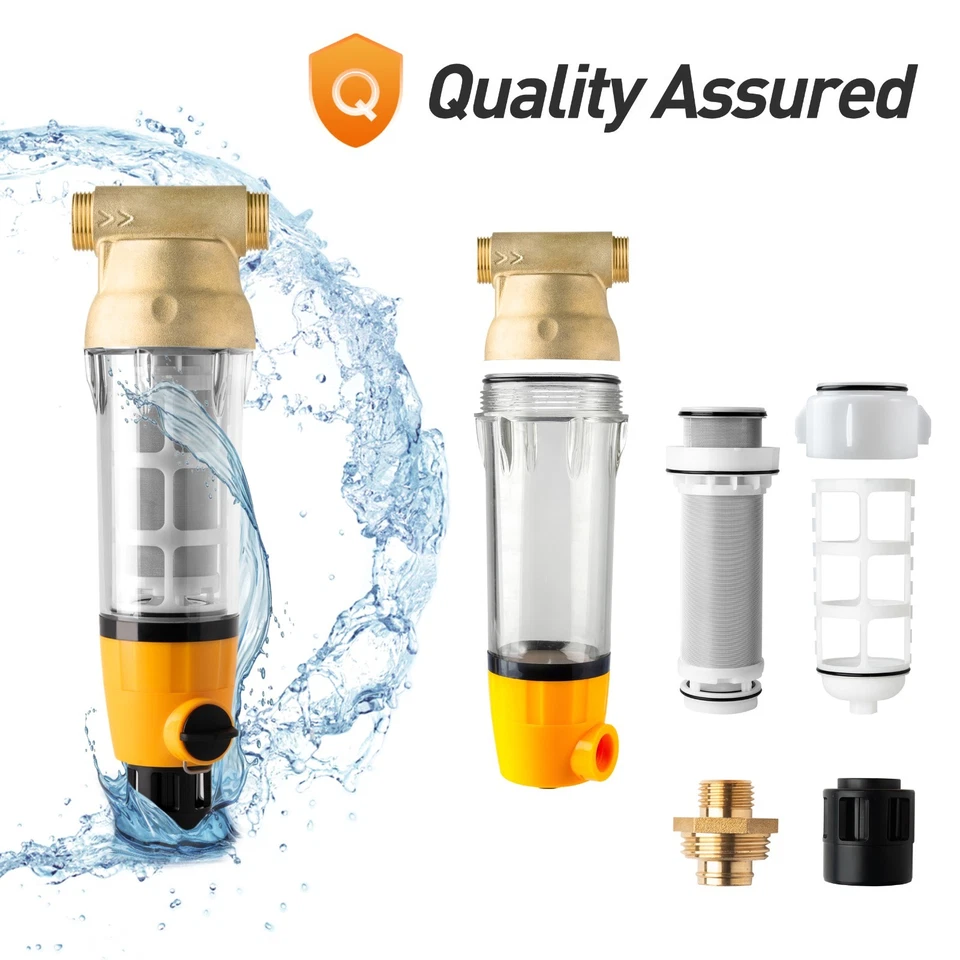 iSpring WSP50ARB Spin Down Sediment Water Filter,Auto Flushing Module,Pre filter - Image 4 of 4