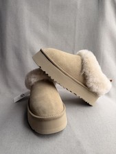 UGG Tazzelle Mustard Seed Platform Slipper Womens US sizes 8 NEW