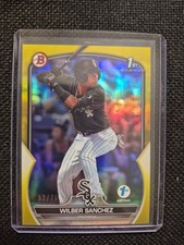 2023 Bowman Wilber Sanchez YELLOW /75