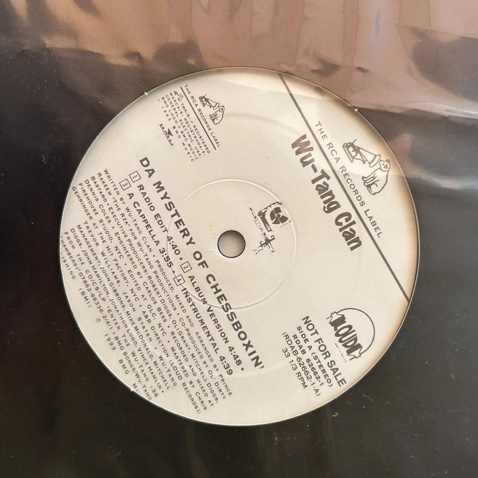 Wu-Tang Clan - Da Mystery Of Chessboxin' / Method Man (Remix) 12" Single Foto 3 de 4