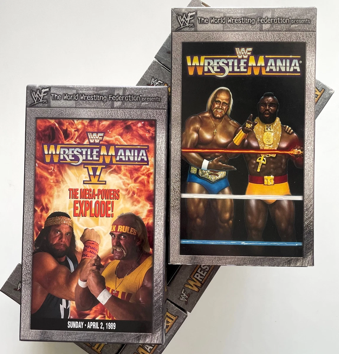 Pro Wrestling/WWE Box Set VHS Tapes Just Listed 2026